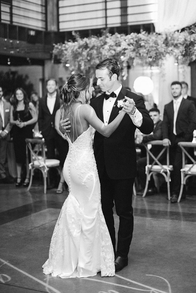 Bride and groom's first dance Mint Springs Farm - Rachel Fugate Photography